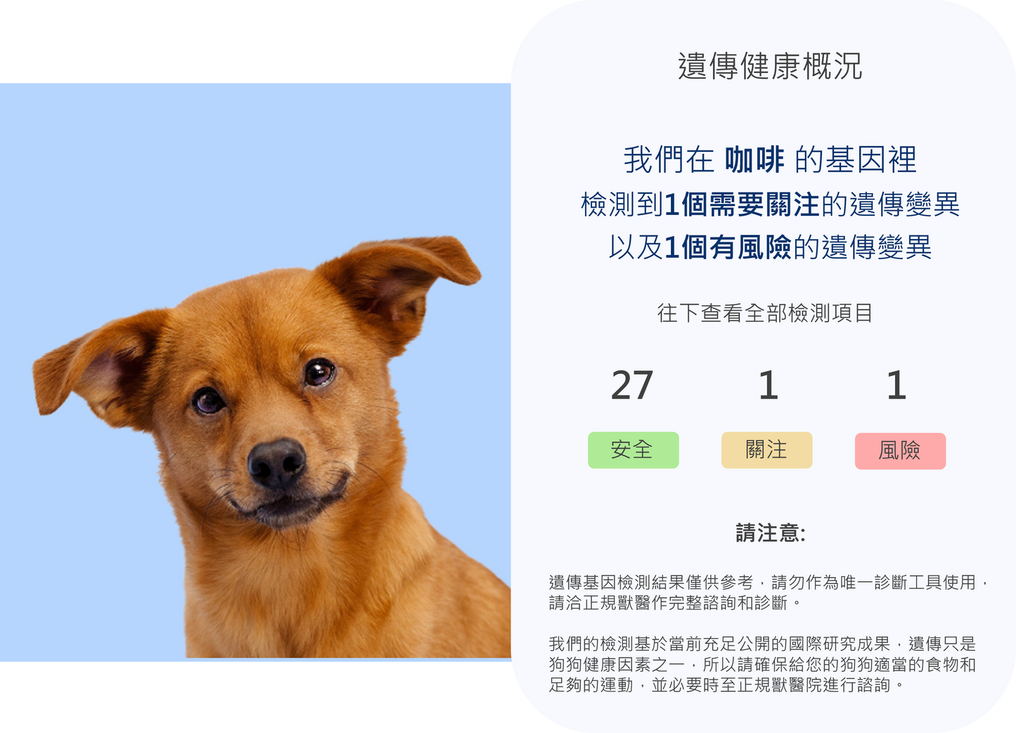 狗狗基因檢測組